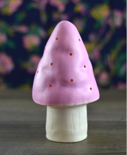Heico Mushroom Night Light Lamp - Small - Pink