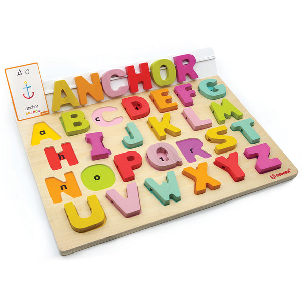 Svoora Wooden Alphabet Puzzle My First Words