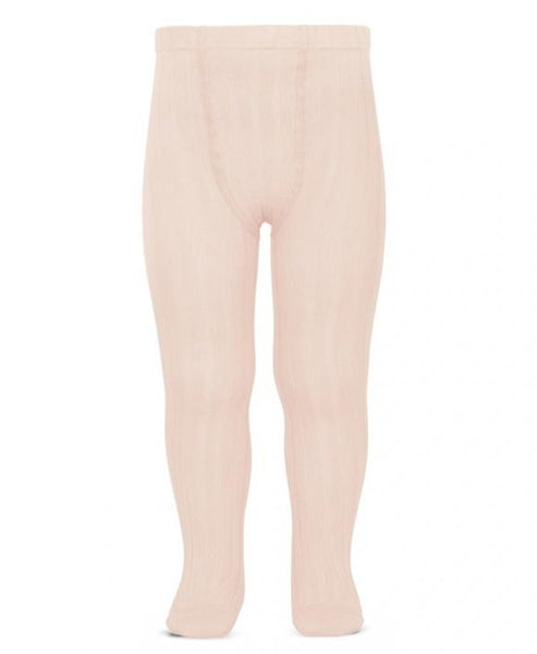 Condor Ribbed Tights (#674 Nude Pink)