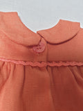 Pretty Wild Dolls Dress Bella - Coral Linen