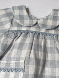 Pretty Wild Dolls Dress Bella - Check Linen