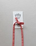 Pretty Wild Kids Ribbon Elastic Coral Linen