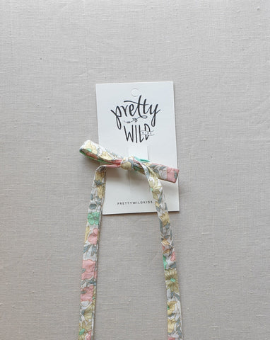 Pretty Wild Kids Ribbon Elastic Daisy Lime