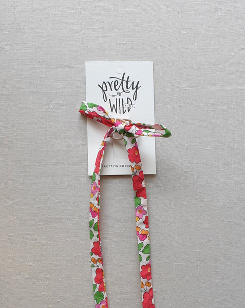 Pretty Wild Kids Ribbon Elastic Red Betsy