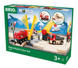 Brio Rail & Road Crane Set