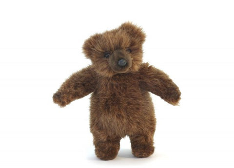 Hansa Brown Bear Cub Standing 20cm