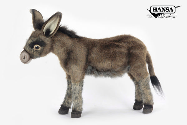 Hansa Donkey Standing  Plush 41cm