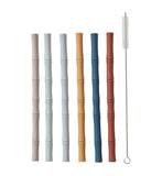 OyOy Bamboo Silicone Straw 6pcs