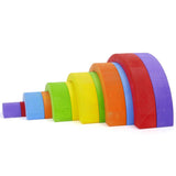Bajo Small Double Sided Rainbow Colour