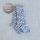 Lamington Baby Merino Knee Hi Socks - Snowflake