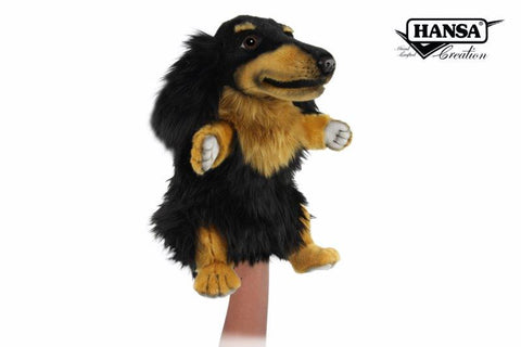 Hansa Dachshund Hand Puppet 29cm