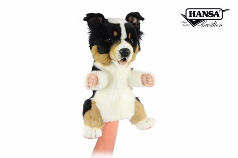 Hansa Australian Kelpie Puppy Hand Puppet 31cm