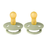 BIBS Size 2 Pacifier / Dummy 2 Pack - Sage