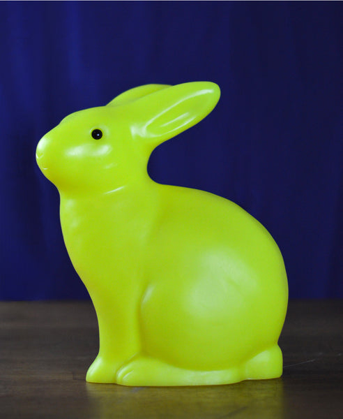 Heico Sitting Rabbit Night Light Lamp - Fluoro Yellow LED