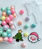 Red Bobble Christmas Tree BIY