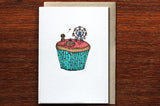 The Nonsense Maker Cupcake Carnival Card