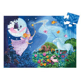 Djeco Fairy and Unicorn Silhouette 36 Piece Puzzle