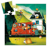 Djeco The Fire Truck Puzzle - 16pc