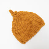 Knitted by Nana Merino Beanie - Curry