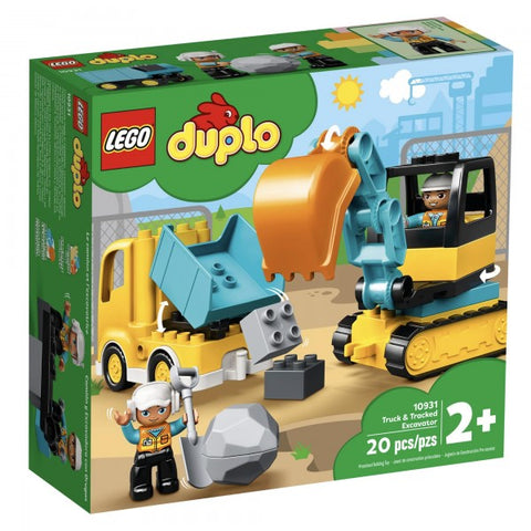 LEGO Duplo Truck and Tracked Excavator