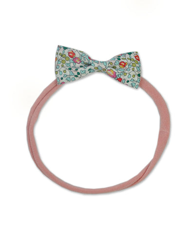 Pretty Wild Minnie Baby Bow Elastic Headband Eloise Greens