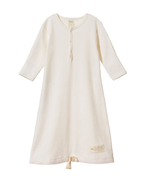 Nature Baby Cotton Gown Natural