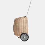 Olli Ella Luggy Wheel Basket Straw