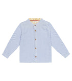 Louise Misha Amod Shirt Blue Stripe