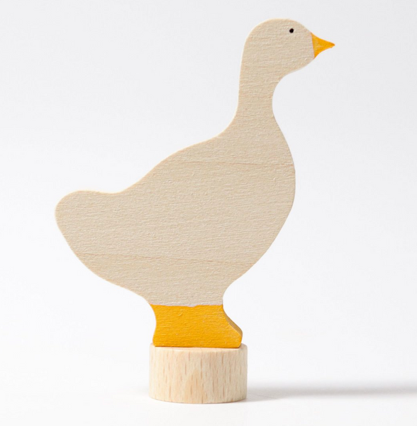 Grimm's Wooden Goose Decoration