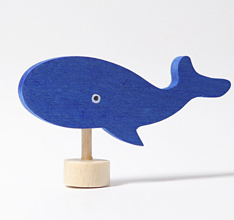 Grimm's Whale Wooden Decoration