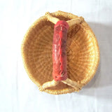 African Queen Genuine Hand Woven Mini Basket