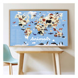 Poppik Discovery Stickers-Animals of the World