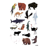 Poppik Discovery Stickers-Animals of the World