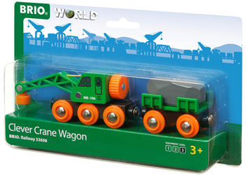 Brio Clever Crane Wagon