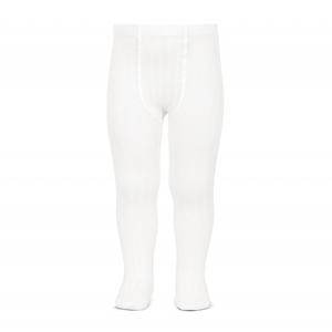 Condor Ribbed Tights (#200 Blanco White)