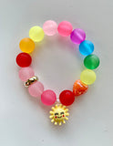 Red Bobble Sunshine Bracelet