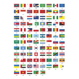 Poppik Discovery Stickers - Flags of the World