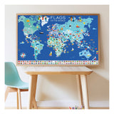 Poppik Discovery Stickers - Flags of the World