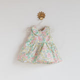 Pretty Wild Maria Dolls Dress - Daisy Lime