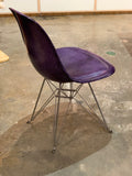 Vintage Eames Fibreglass Chair PURPLE ** PICK UP ONLY **