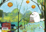 Sacred Bee Bear Love Card