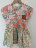 Pretty Wild Kids Maggie Patch Dress Daisy Lime