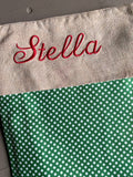 Pretty Wild Kids Christmas Stocking - Green Spot