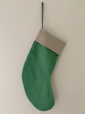 Pretty Wild Kids Christmas Stocking - Green Spot