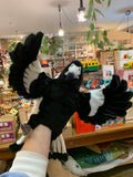 Hansa Magpie Hand Puppet 43cm