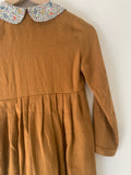 Pretty Wild Billie Dress Ochre with Katie and Millie Collar