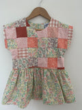 Pretty Wild Kids Maggie Patch Dress Daisy Lime