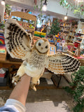 Hansa Barn Owl Hand Puppet