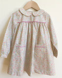 Pretty Wild Kids Bella Long Sleeve Dress - Liberty Spring Flowers