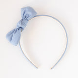 Pretty Wild Zoe Headband With Bow Dusk Blue